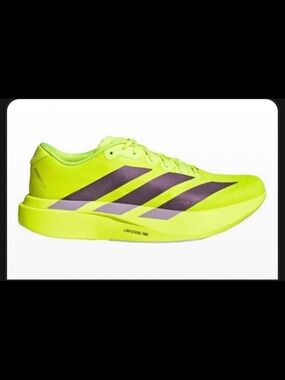 adidas Women's Adizero EVO SL Running Shoes
Color: Solar Yellow/Aurora